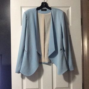 Light blue blazer